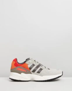 Yung 96 Trail - Men's Sesame, Trace Grey & Off White By Adidas Originals