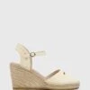 Zabel Leather Espadrille Wedges Cream By Wittner 2 Zabel Leather Espadrille Wedges Cream By Wittner -Vionic AU Shop ic zabel leather espadrille wedges 1023490