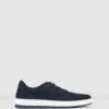 Zaniolo Sneakers Nubuck Navy By Aquila