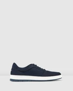Zaniolo Sneakers Nubuck Navy By Aquila