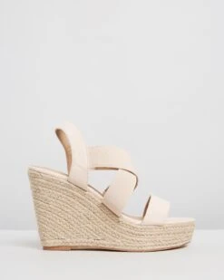Zeta Wedges Nude Elastic By Spurr