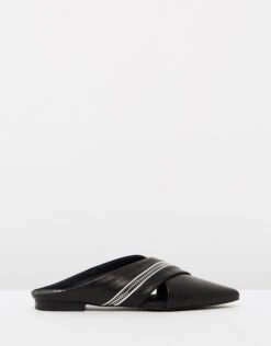 Zip Flats Black By Sol Sana