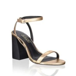 Kiara - Gold Metallic Kid By Siren Shoes