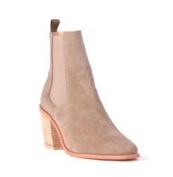 Meadow - Taupe Suede By Siren Shoes