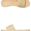 Womens Woven Raffia Slide Natural -Vionic AU Shop natural womens footwear therapy slides sole a2118nat 1