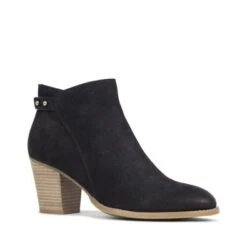Naughty - Black Nubuck By Siren Shoes