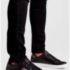 Contrast Velvet Side Tape Trainer In Black -Vionic AU Shop pl mzz11952 img5e242ba8f411a8.86155539