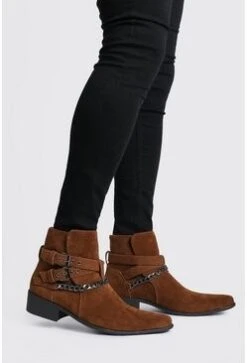 Bandana Chelsea Boot In Tan