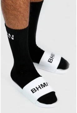 BHM1 Print Slider In White