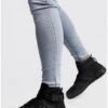 Buckle Detail Hi Top In Black
