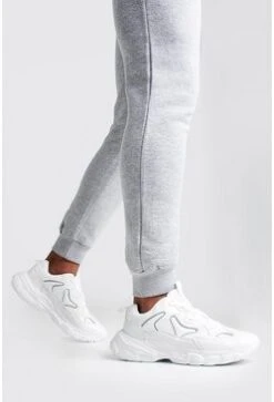 Reflective Edge Chunky Trainer In White
