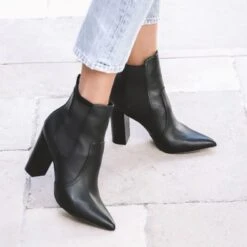 Porter - Black Calf By Siren Shoes