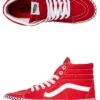 Womens Sk8 Hi Shoe Racing Red -Vionic AU Shop racing red womens footwear vans sneakers ssvna38gevs5rredw 1