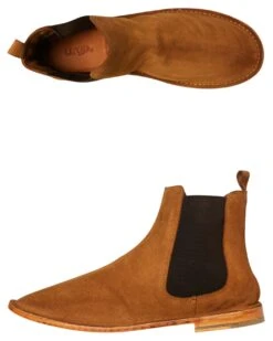 Bawley Mens Boot Tan Suede