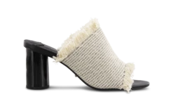 Bacardi White/Black Osaka Heels By Tony Bianco Shoes