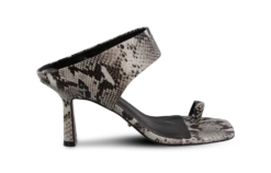 Bevi Natural Snake Heels By Tony Bianco Shoes