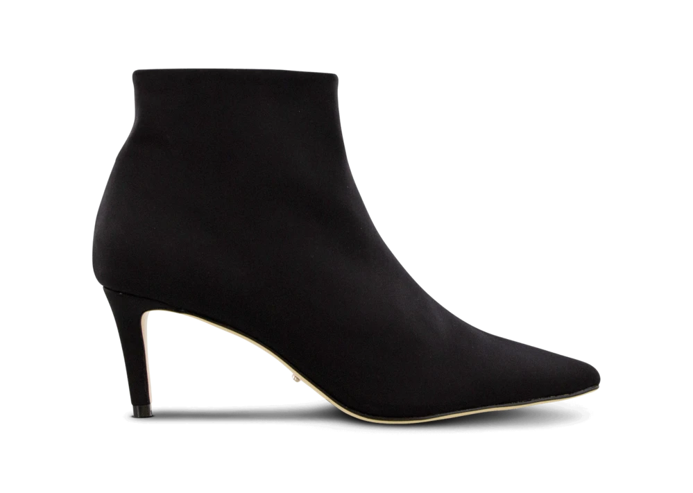 Getti Black Lycra Ankle Boots By Tony Bianco Shoes 3 Getti Black Lycra Ankle Boots By Tony Bianco Shoes