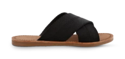 Harlow Black Weave Flats By Tony Bianco Shoes