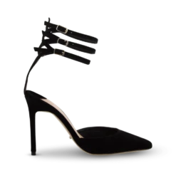 Las Black Kid Suede Heels By Tony Bianco Shoes