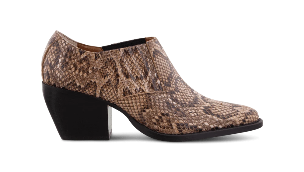 Paris Brown Multi Snake Ankle Boots By Tony Bianco Shoes 3 Paris Brown Multi Snake Ankle Boots By Tony Bianco Shoes