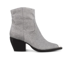 Presley Gunmetal Glitter Ankle Boots By Tony Bianco Shoes