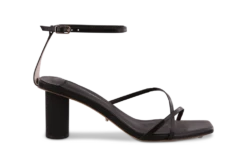 Summer Black Kid Heels By Tony Bianco Shoes