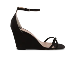 Tazia Black Phoenix Wedges By Tony Bianco Shoes