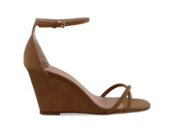 Tazia Caramel Phoenix Wedges By Tony Bianco Shoes