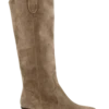 Wilde Natural Suede Long Boots By Tony Bianco Shoes