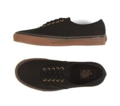 Black/Rubber - Authentic Black/Rubber Sale Shoes By Vans