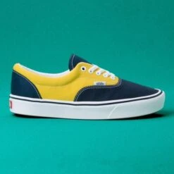 (Sport) Dress Blues/Sulphur/Gibraltar Sea - COMFYCUSH ERA SPORT DRESS BLUE Sale Shoes By Vans