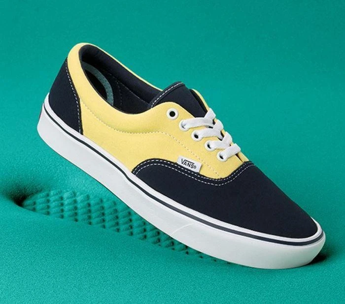 (Suede/Canvas) Dress Blues/Aspen Gold - ComfyCush Era Sale Shoes By Vans 3 (Suede/Canvas) Dress Blues/Aspen Gold - ComfyCush Era Sale Shoes By Vans