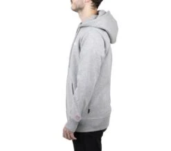 Concrete Heather - Small Logo Grey Zip-Up Hoodie 2 Sale Shoes By Vans