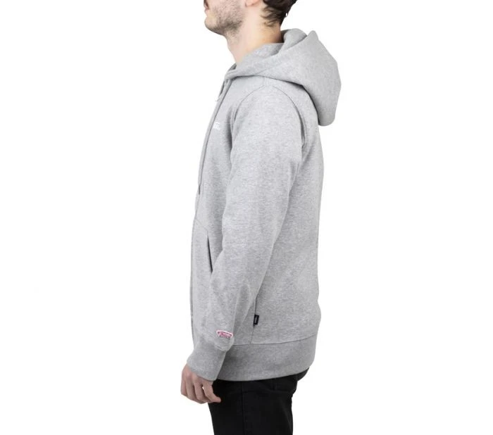 Concrete Heather - Small Logo Grey Zip-Up Hoodie 2 Sale Shoes By Vans 3 Concrete Heather - Small Logo Grey Zip-Up Hoodie 2 Sale Shoes By Vans