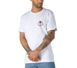 White - Vans X David Bowie Aladdin Sane Short Sleeve Tee Sale Shoes By Vans