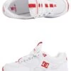 Womens Kalis Lite Shoe White/Red -Vionic AU Shop white red womens footwear dc shoes sneakers adjs100081 wrd 1