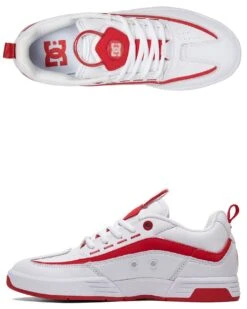 Womens Legacy 98 Slim Shoe White/White/True Red