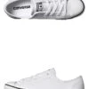 Chuck Taylor Womens All Star Dainty Leather Shoe White -Vionic AU Shop white womens footwear converse sneakers 537108whi 1